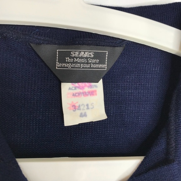 Vintage Old School Collared Sweater - Picture 4 of 5